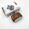 M35 TWS Wireless Headphones Bluetooth-5.3 Stereo Sport Earphones IPX6 Waterproof Earbuds Headset Charging Box With Microphone,Wood Grain. 