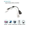High Quality 5HV2 USB 2.0 Virtual 7.1 Channel Audio External Sound Card. 