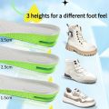 Height Increase Insole for Men Growing Sole Shoes Insoles Unisex Quality Sports Air Shock Absorbing Anti-Odour Shoe Pads 1Pair. 