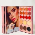 Mocullare 5 In 1 Makeup Book Palette With Eyeshadow,Blusher,Highlighter, Lipstick And Concealer. 
