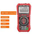 RICHMETERS RM158D NCV Digital Multimeter 60000Counts Auto Ranging AC/DC Voltage Meter Flash Back Light Large Screen. 