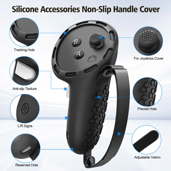 Compatible%20with%20Meta%20Quest%203S%20Accessories,VR%20Silicone%20face%20Cover,%20Shell%20Cover,%20Touch%20Controller%20Grip%20Cover,Protective%20Lens%20Cover%20-%20Image%203
