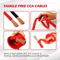Jumper Cables for Car Battery, Heavy Duty Automotive Booster Cables for Jump Starting Dead or Weak Batteries. 