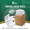 10 pcs Thermal Paper Roll 56*38mm White Color Paper Roll for Thermal Printer. 
