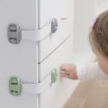 1/4 PCS Baby Safety Drawer Door Lock Multi-Function Child Protection Anti-Pinch Cabinet Refrigerator Safety Buckle Plastic. 