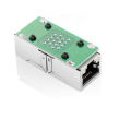 Network Cable Pair Connector Extender Adapter RJ45 Network Gigabit Dual Pass Crystal Head Broadband Adapter Interface Straight T. 