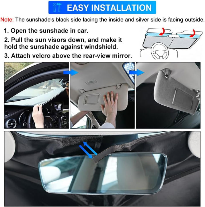 For%20Hyundai%20Palisade%20Venue%20Elantra%20Kona%20Car%20Windshield%20Sunshade%20Cover%20Front%20Window%20Sun%20Shade%20Visor%20Car%20Interior%20UV%20Protection%20-%20Image%206