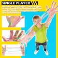 Rainbow Cats Cradle String 1.6M/63 Inch Long Rainbow Colourful Finger Rope Chinese Finger String Games Toy for Kids. 