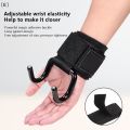 〔E〕2PCS Weight Lifting Hook Grips With Wrist Wraps Hand Bar Strap Gym Fitness Hook For Pull Ups Power Lifting Training〔Winter5〕. 