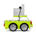 Classic creative building block toys Mr. Bean's car with sofa, movie character series, scene props assembly, DIY toys.