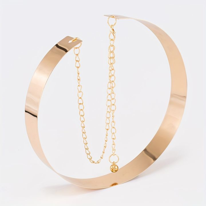 Classic%20Golden%20Metal%20Belt%20Trendy%20Adjustable%20Waist%20Chain%20Elegant%20Dress%20Girdle%20Body%20Jewelry%20For%20Women%20Daily%20Use%20-%20Image%204