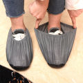 Anti-static shoe covers for students' computer room and laboratory, non-slip shoe covers, breathable and repeatedly washable adult cloth foot covers. 