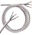 Universal Steam Generator Iron Mains Cable Flex Lead(3 Core 3x0.75mm2) 3 Meter. 