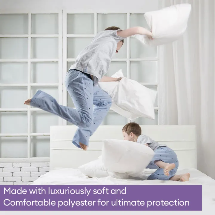 1pc%20Waterproof%20Pillow%20Cover%20Cotton%20Terry%20Fabric%20Zipper%20Pillow%20Protector%20Bedbug%20Proof%20&%20Hypoallergenic%2050x70cm%20-%20Image%206