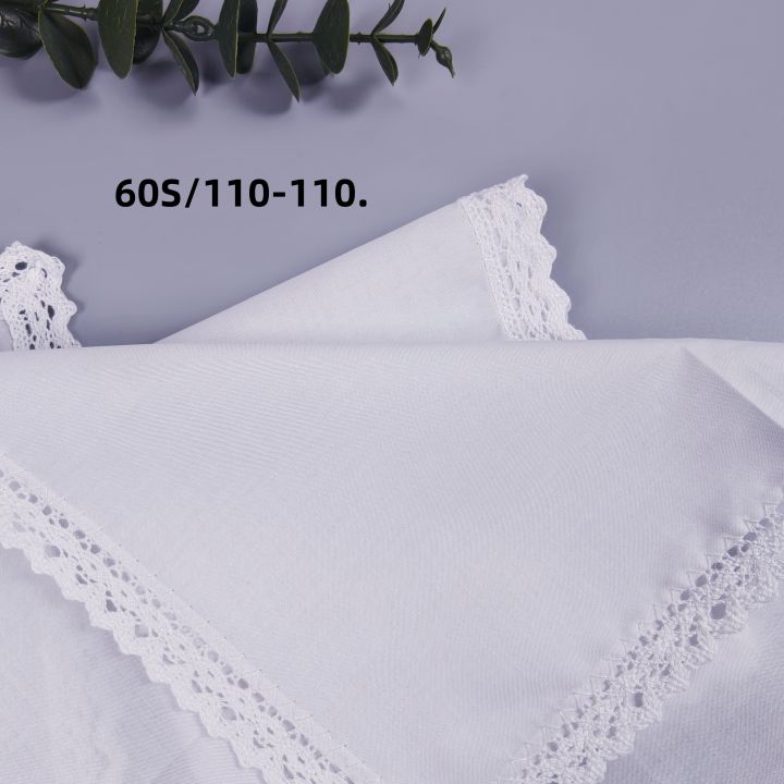 Wedding%20Season%203PCs%20Pure%20White%20Lace%20Pure%20Cotton%20Happy%20Handkerchief%20to%20Send%20Friends%20to%20Send%20Mom%2028cm/11in%20Thin.%20-%20Image%203