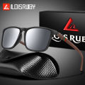 LOISRUBY Polarized Fishing Sunglasses Men Women Travel Angler Driving Cycling Male Eyewear UV400 Square Vintage with Case. 