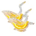 Bird Shape Manual Lemon Clip Squeezer, Acrylic Lemon Juicer, Convenient Fruit Juice Gadget, Hand Press Lemon Squeezer for Kitchen, Citrus Press Juicer Squeezer Kitchen Tool, Ergonomic Portable Fruit Juicer, Lemon Slice Wedge Squeezer. 