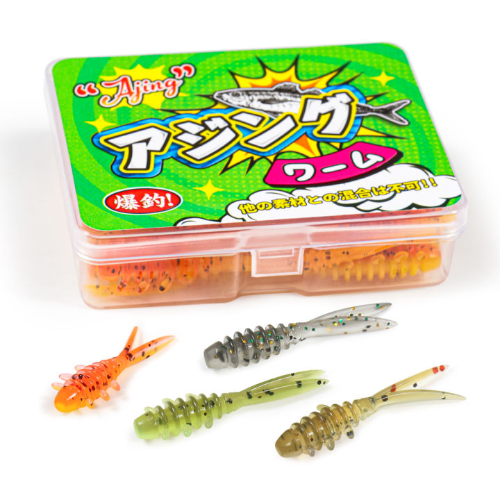 Rosewood%2025mm%20Micro%20Worm%20Soft%20Fishing%20Lure%20TPR%20Floating%20Silicone%20Plastic%20Swimbait%20Softbait%20For%20Catching%20Horse%20Mackerel%2020pcs/Box%20-%20Image%206