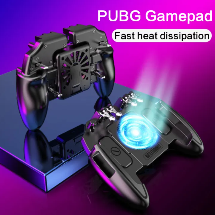 Six Finger M11 PUBG Game Controller Gamepad Trigger Shooting Gaming ...
