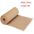 2MX10M Honeycomb Paper, Shockproof Buffer Packaging Paper, Degradable Environmental Protection Kraft Paper Flower Packaging. 