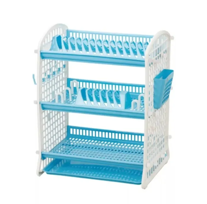 Smart%20Kitchen%20Rack%20Plastic%203%20Step%20Multi%20Function%20Storage%20Organizer%20with%20Cutlery%20Holder%20and%20Glass%20Rack%20-%20Image%202