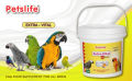 Petslife Extra-Vital Pro Health Egg Food Supplement For All Birds | (Repacked) | Breeding | Bird Egg Food Healthy Pellets| Dry. 