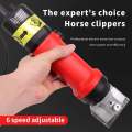Professional Electric Horse hair & Camel donkey hair clipper 6 speed control with accessories. 