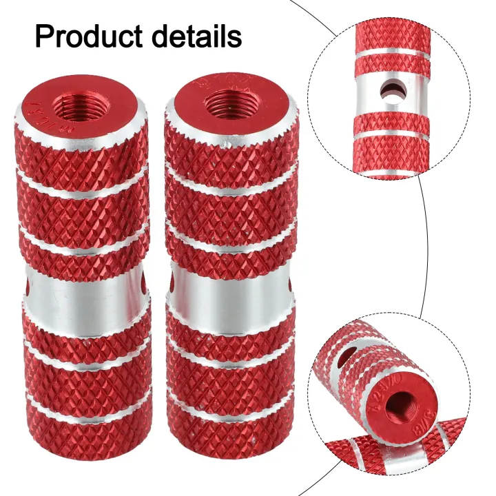 1%20Pair%20Bike%20%20Pedals%20Axle%20Foot%20Rest%20Pegs%20%20Anti-Slip%20Aluminum%20Alloy%20Bicycle%20Pegs%20For%20%20Mountain%20Bike%20Cycling%20Rear%20%20Stunt%20Pegs%20Fit%20-%20Image%205