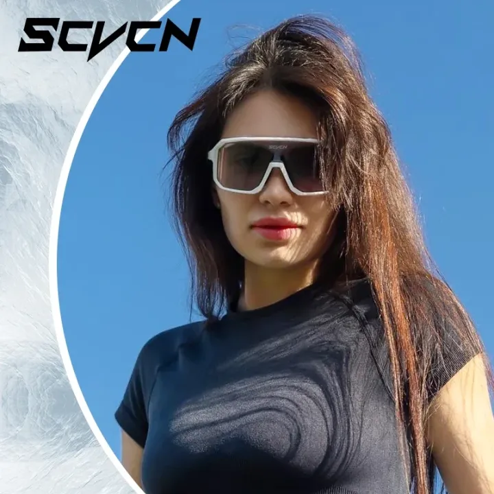 Scvcn%20New%20Men's%20UV400%20Photochromic%20Cycling%20Sunglasses%20Women%20Sports%20Running%20Eyewear%20for%20Men%20Glasses%20Road%20Bike%20Bicycle%20Goggles%20-%20Image%206