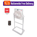 KDK SC30H Remote Controlled Stand Box Fan. 