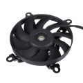 Motorcycle Cooling fan Engine Water Oil Cooler Radiator Electric 12V For KTM CRF YZF KXF RMZ Dirt Bikes ATV Quad Accessories.