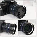 37/39/40.5/43/46/49/52/55/58/62mm Metal Hollow Camera Lens Hood for Fuji  Pentax  Olympus  Hollow out Lens Hood. 