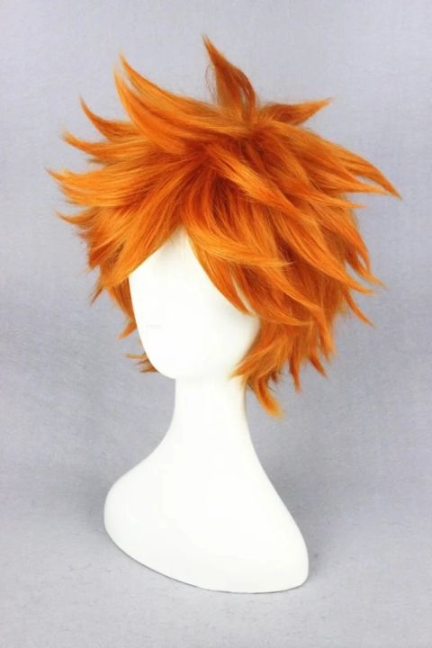 High%20Quality%20Anime%20Haikyuu!!%20Shoyo%20Hinata%20Syouyou%20Cosplay%20Wig%20Short%20Orange%20Curly%20Heat%20Resistant%20Synthetic%20Hair%20Wigs%20-%20Image%203