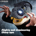 Jurassic Dinosaur Mask Voice Light Sound Effect Party Toy Role Playing Boys Girls Birthday Adult Funny Outdoor Mask .