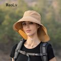Summer Hat Women Outdoor UV Anti Neck Protection Sun Visor men Fishing Hiking Wide Brim Shawl Sunscreen Ponytail Cap undefine. 