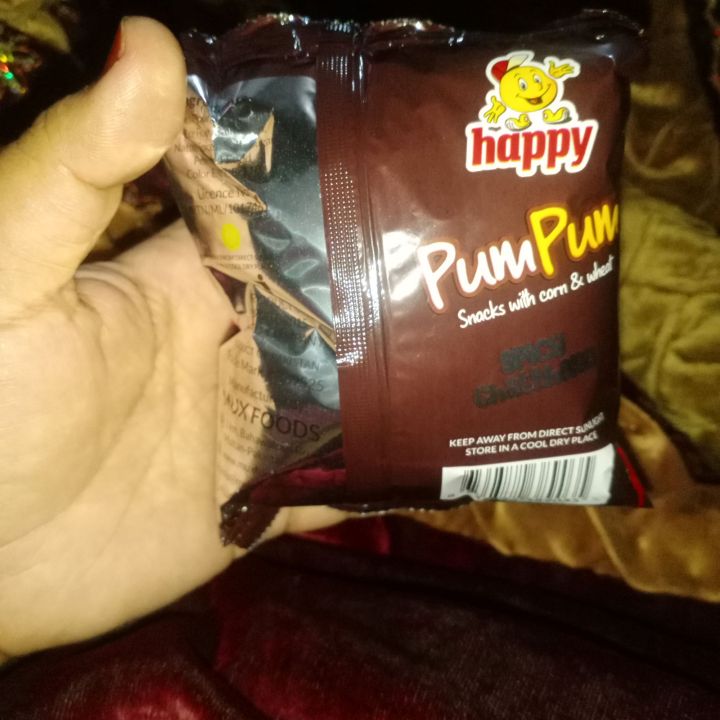 Pum%20pum%20hot%20and%20spicy%20chatkhara%20flavoured%20corn%20and%20wheat%20papar%20snacks%2012%20pcs%20pack%20-%20Image%202