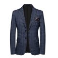2025 Men's Slim Fit Business Casual Blazer High Quality Fashion All-in-One Banquet Korean Style Handsome Trend for All Seasons.
