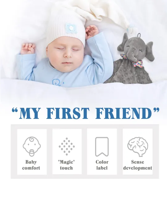 Newborn%20Baby%20Plush%20Stuffed%20Toys%20Cute%20Animal%20Blanket%20Comforter%20Bunny%20Elephant%20Soothe%20Appease%20Sleeping%20Towel%20Baby%20%20-%20Image%204