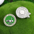 Magnetic Golf Ball Marker Hat Clip Just Tap it In Tap Tap Taparoo Pattern Golf Ball Marker Caps Accessories Enamel Clips Jewelry.