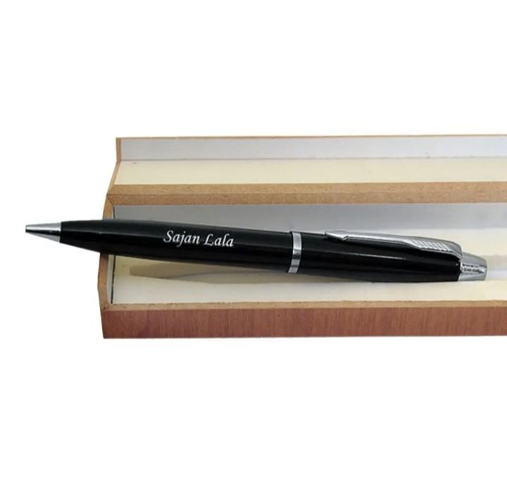 CUSTOMIZED NAME PEN WITH BOX| HIGH QUALITY BALLPOINT PEN | BEST GIFT FOR DOCTOR TEACHER BOSS MANAGER FRIENDS STUDENTS BY MOMART