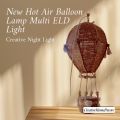 Hot Air Balloon multi ELD Light Lamp Creative Night Light Gift New Hot Air Balloon Lamp Home Decoration. 