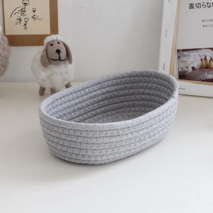 Desktop%20Storage%20Basket%20Toys%20Cosmetics%20Office%20Stationery%20Storage%20Box%20Hand%20Woven%20Cotton%20Thread%20Storage%20Basket%20Boat%20Shaped%20Basket%20-%20Image%205