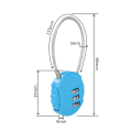 Digit Combination Lock, Luggage Locks Suitcase Locks With Code Safe Cipher Lock For Gym Locker Travel Backpacks Drawer. 