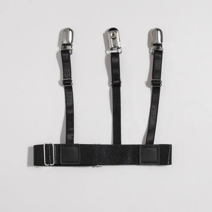2pcs%20Men%20Shirt%20Stays%20Belt%20With%20Locking%20Clamps%20Adjustable%20Elastic%20Shirt%20Tuckers%20Garters%20Shirt%20Holders%20Leg%20Thigh%20Suspender%20Strap%20-%20Image%202