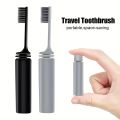 Portable Compact Charcoal Folding Toothbrush - Perfect for TravelCamping, and Hiking - Easy to Take and Efficient Teethbrush. 