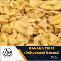 Dry banana, dehydrated banana,240g. 