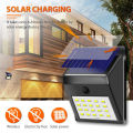 Buy 1 Get 1 Free solar cell wall lamp with built-in sensor wall lamp solar cell wall light. 
