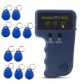 Handheld Flipper Zero RFID Duplicator Card Reader 125KHz EM4100 Copier Writer Programmer T5577 Rewritable ID Keyfobs EM4305 Tags. 
