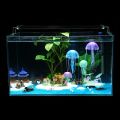 Glow in The Dark Artificial Jellyfish for Fish Tank Luminous Swimming Aquarium Decoration Ocean Themed Ornament Fake Jelly Fish.