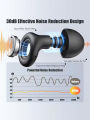 45-49dB Sound Insulation Sleeping Earplugs Soft Silicone Anti Snore Noise Reduction Ear Plugs With Storage Case. 